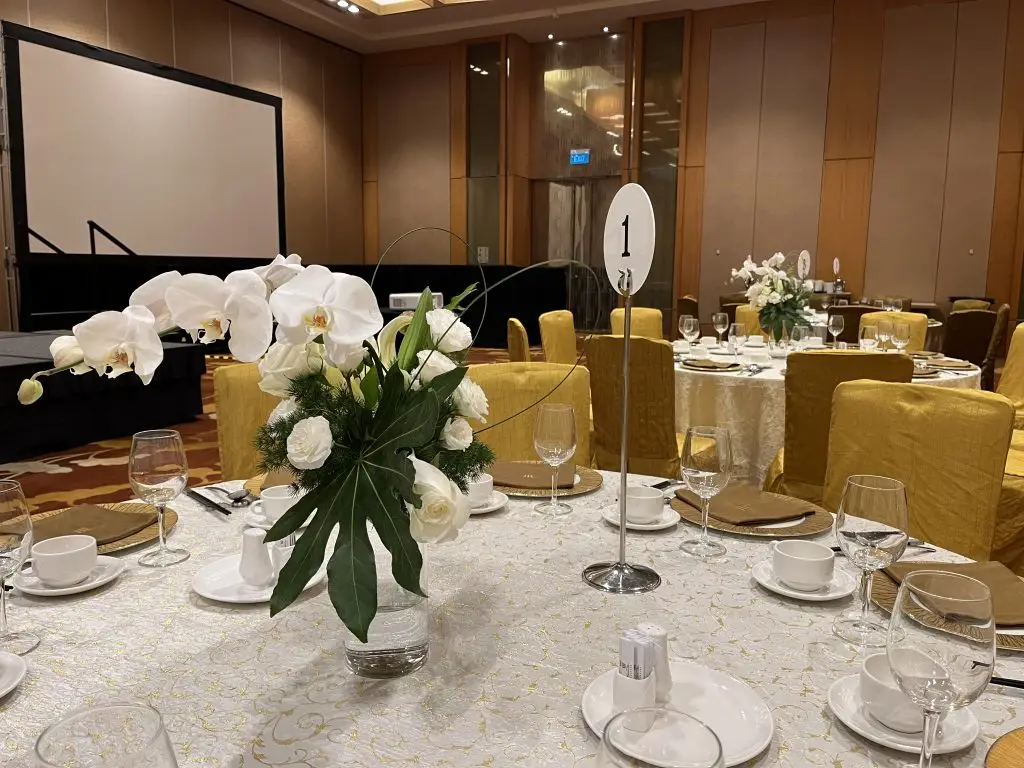 Corporate Event Decoration - Marina Bay Sands