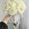 Bridal Flower Bouquet White Rose
