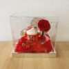 Preserved flowers Lucky Cat Fortune Cat for Chinese New Year and House Warming by Jardin Eden