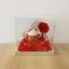 Preserved flowers Lucky Cat Fortune Cat for Chinese New Year and House Warming by Jardin Eden