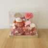 Preserved flowers Lucky Cat Fortune Cat for Chinese New Year and House Warming by Jardin Eden