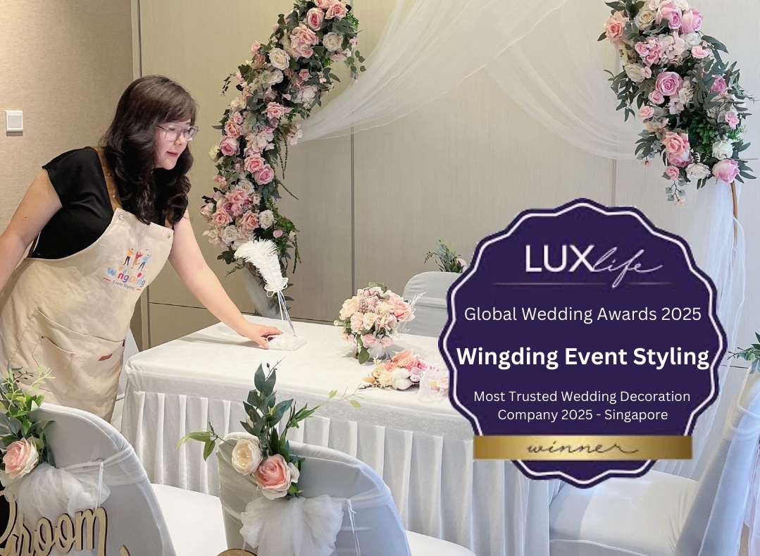 Wedding Decoration Company Singapore - Wingding Event Styling