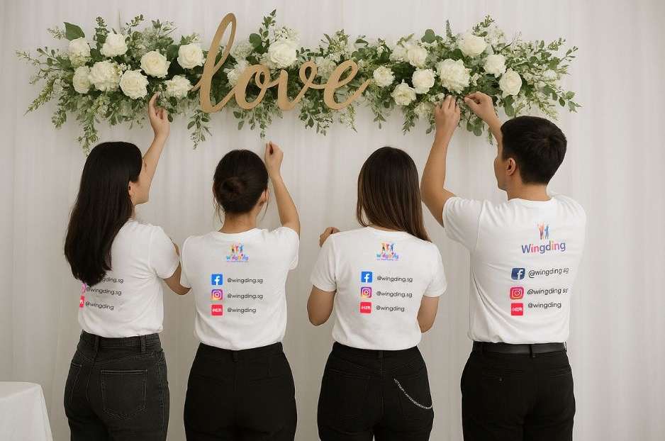 Top Event Stylist Singapore - Wingding Event Styling - Best Event Stylist SG